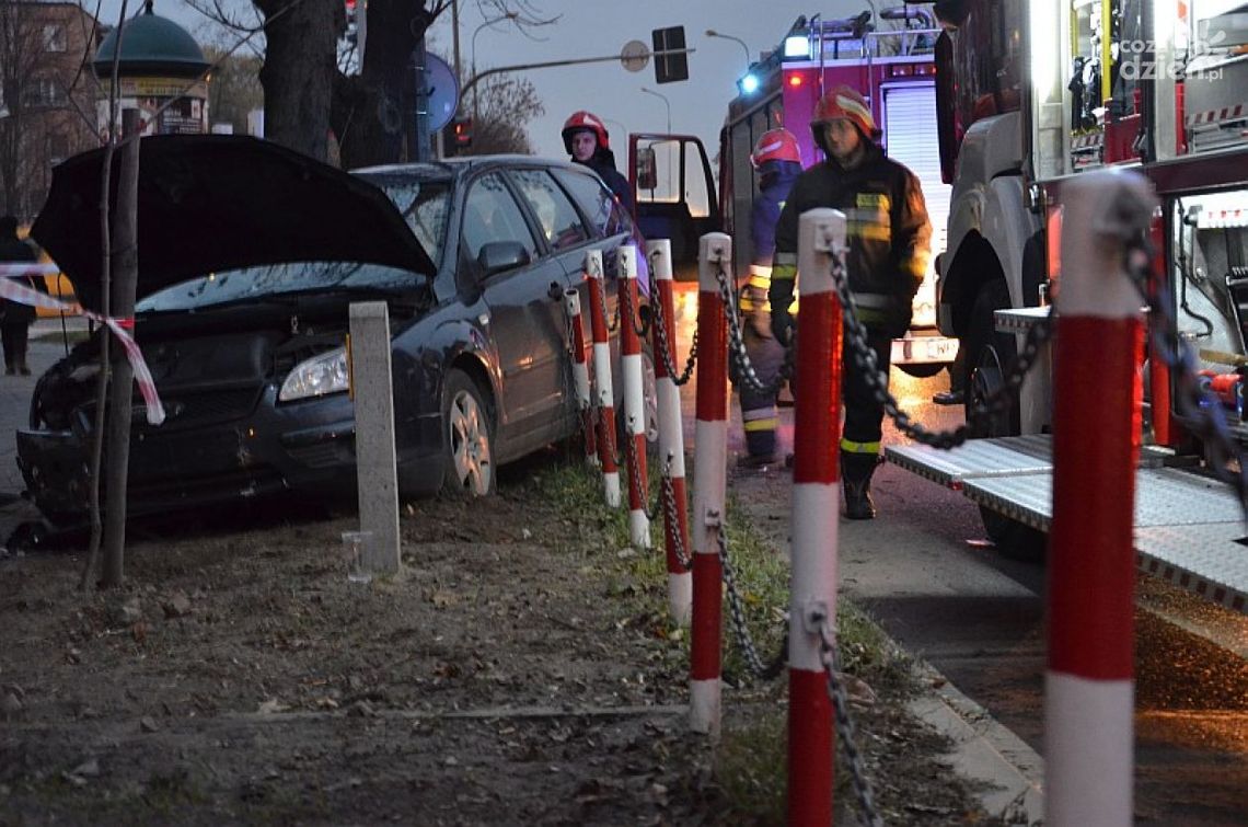 Groźnie wyglądająca kolizja w centrum Radomia!