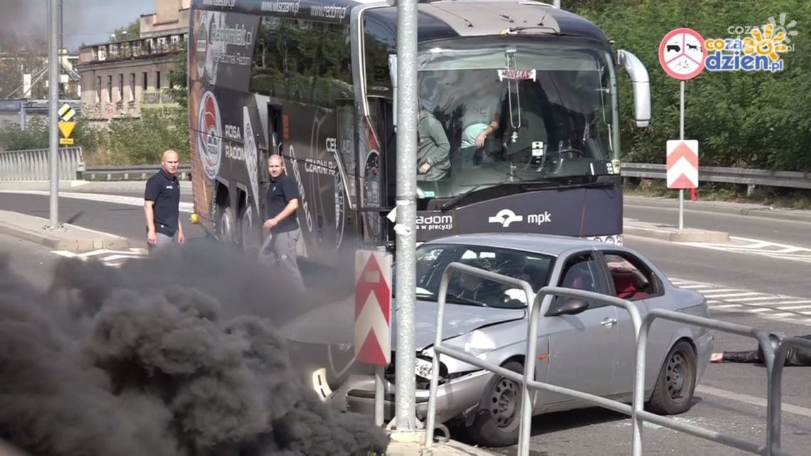 GROŹNY WYPADEK! KOSZYKARZE ROSY NIEŚLI POMOC! GROŹNY WYPADEK! KOSZYKARZE ROSY NIEŚLI POMOC!