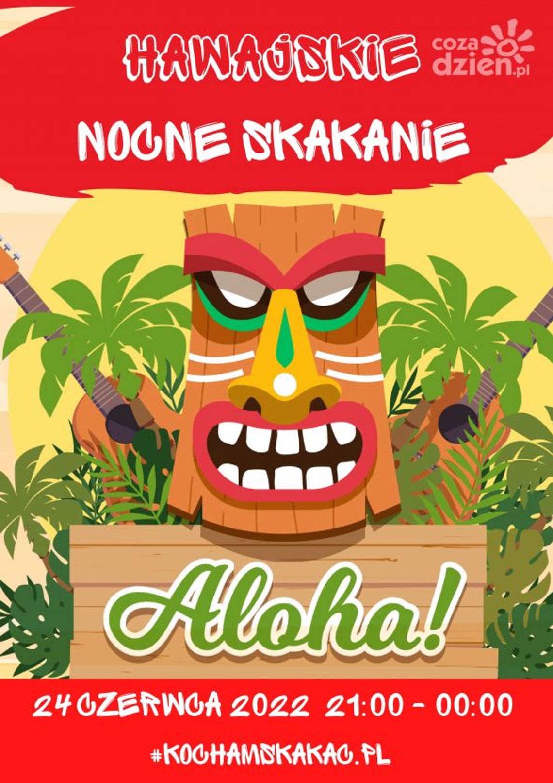 Hawajskie Nocne Skakanie w JumpWorld Radom!
