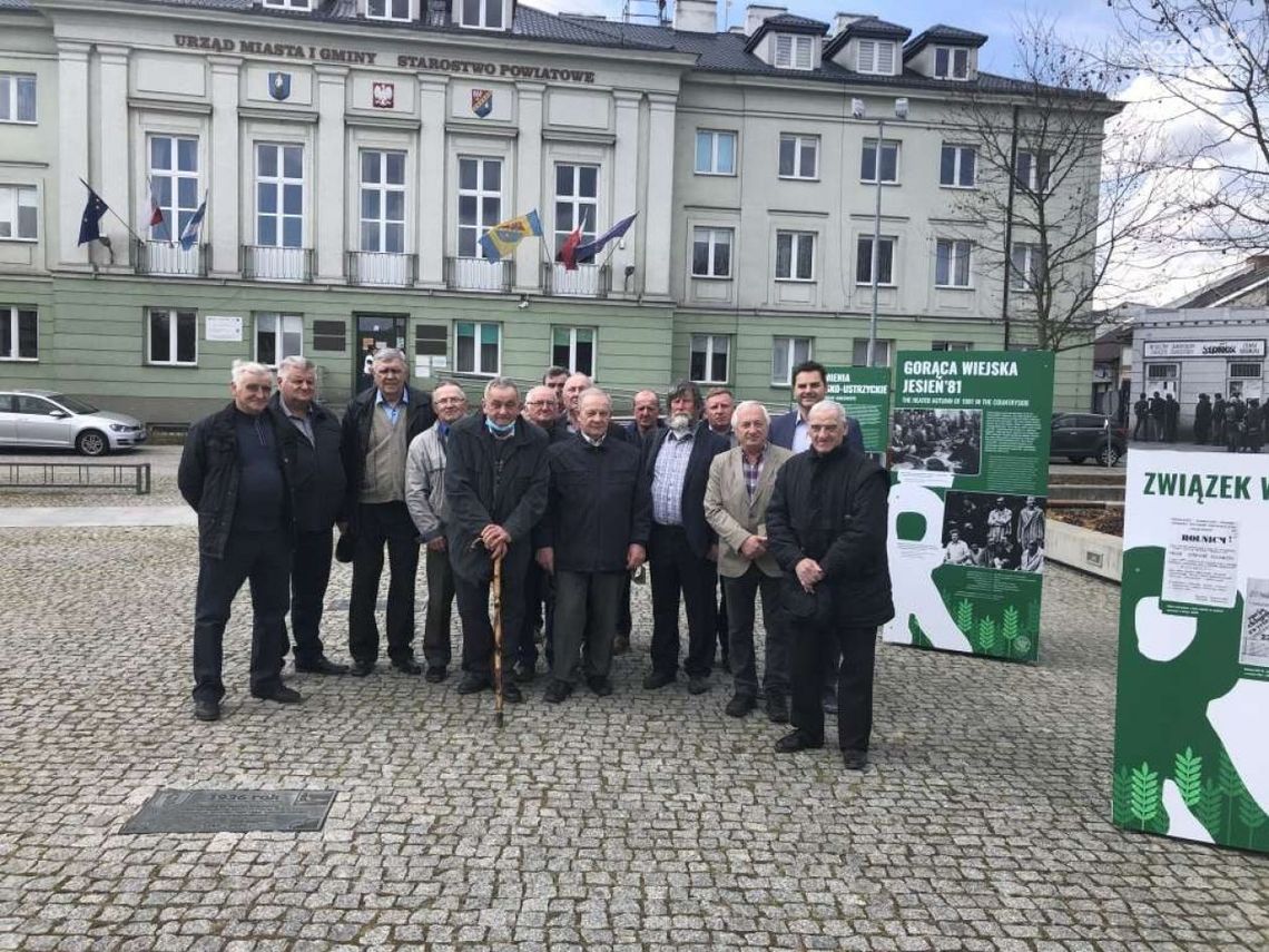 Historyczna wystawa pojawiła się na białobrzeskim rynku