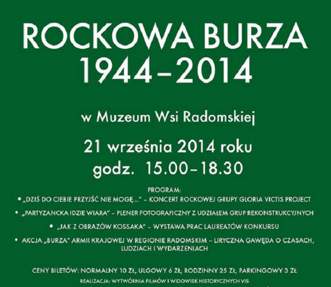 Historyczne wspomnienie w Muzeum Wsi Radomskiej Historyczne wspomnienie w Muzeum Wsi Radomskiej