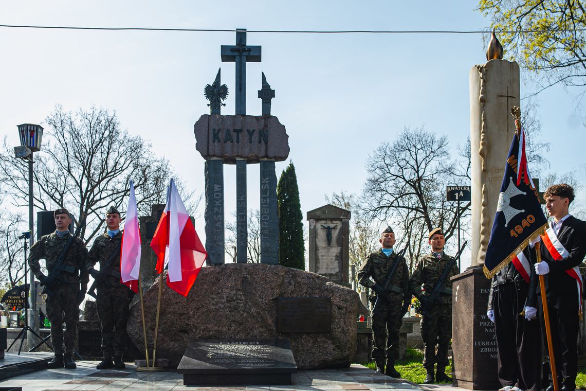 Hołd dla ofiar Katynia. „Ich jedyną winą była wierność Polsce”