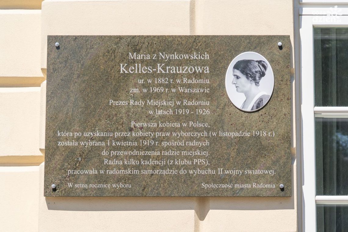 Honorowa obywatelka Radomia 