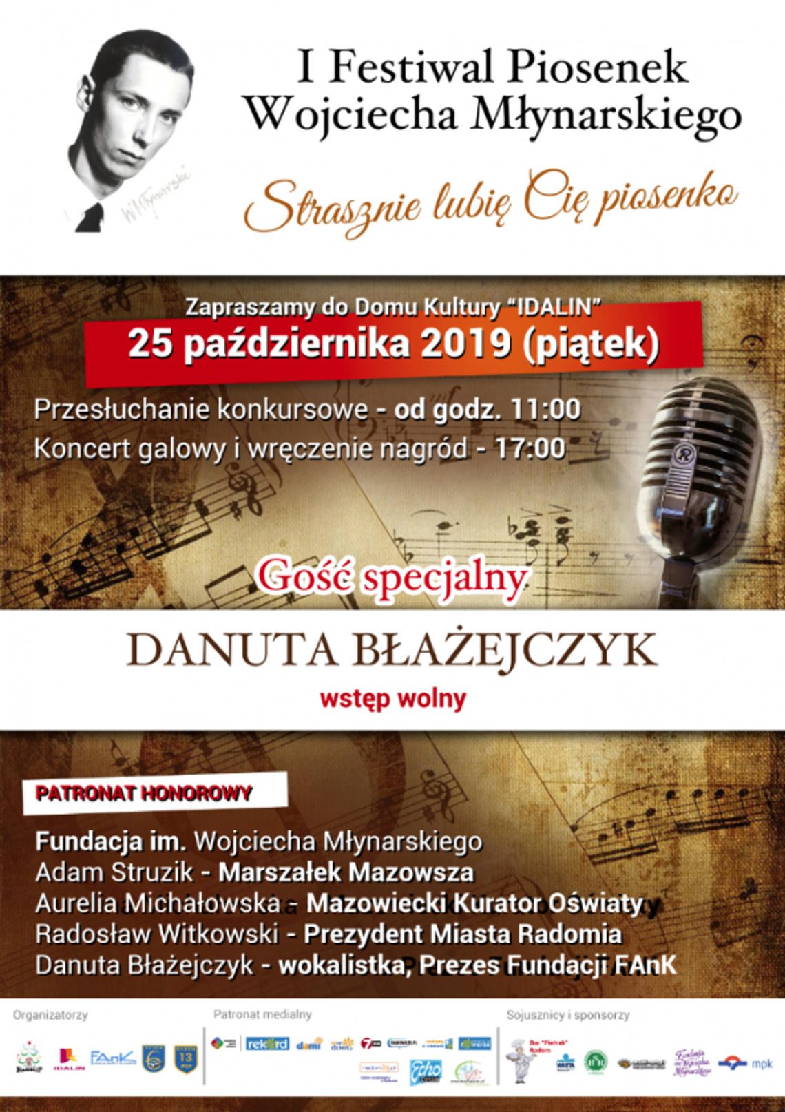 I Festiwal Piosenek Wojciecha Młynarskiego