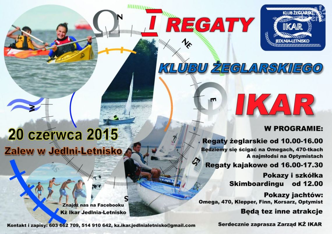 I Regaty Żeglarskie w Jedlni - Letnisko