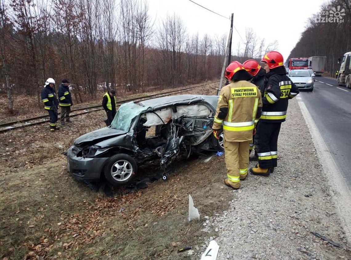 Iłża. 4 rannych w wypadku