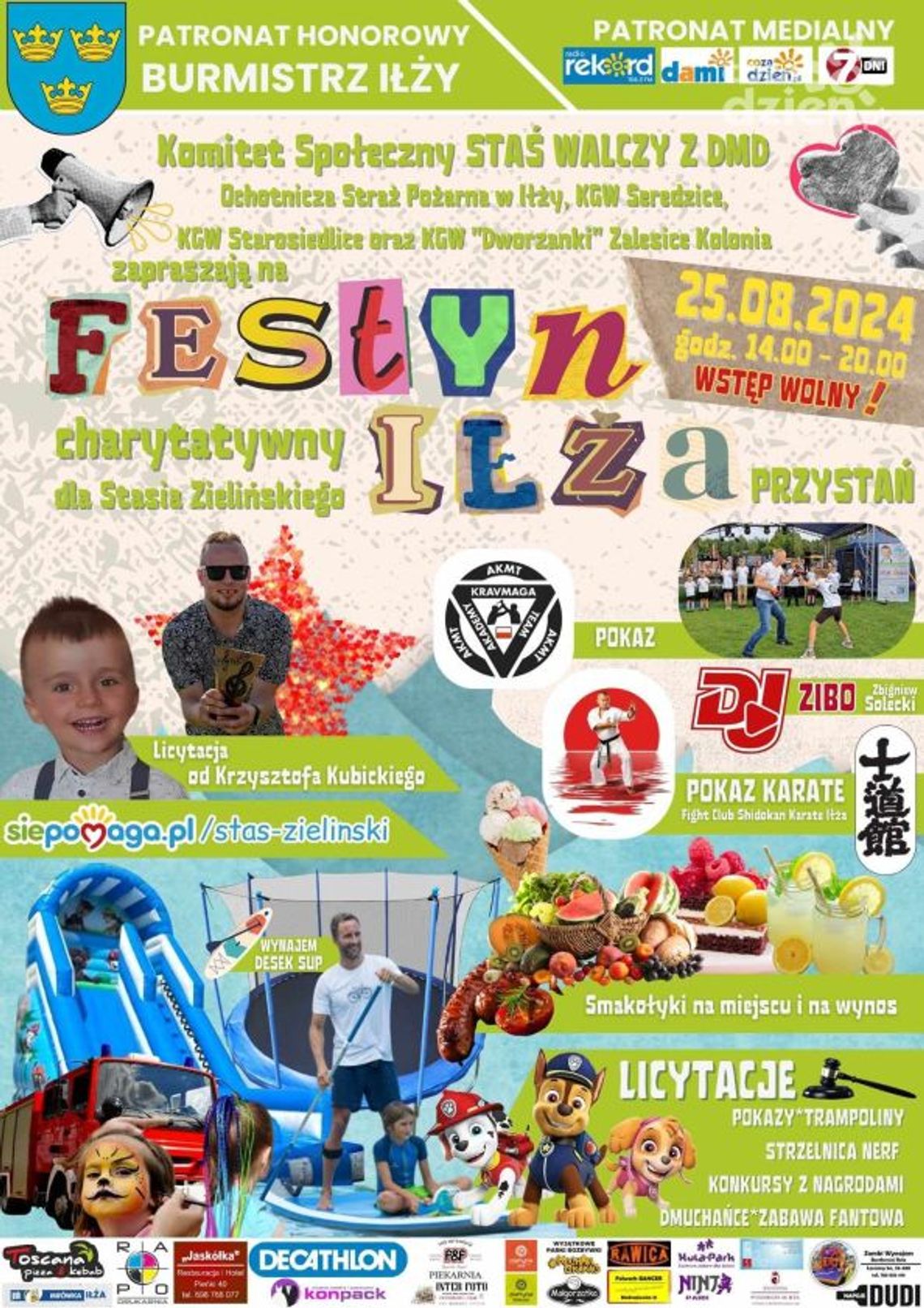 Iłża. Będzie festyn dla Stasia Zielińskiego!