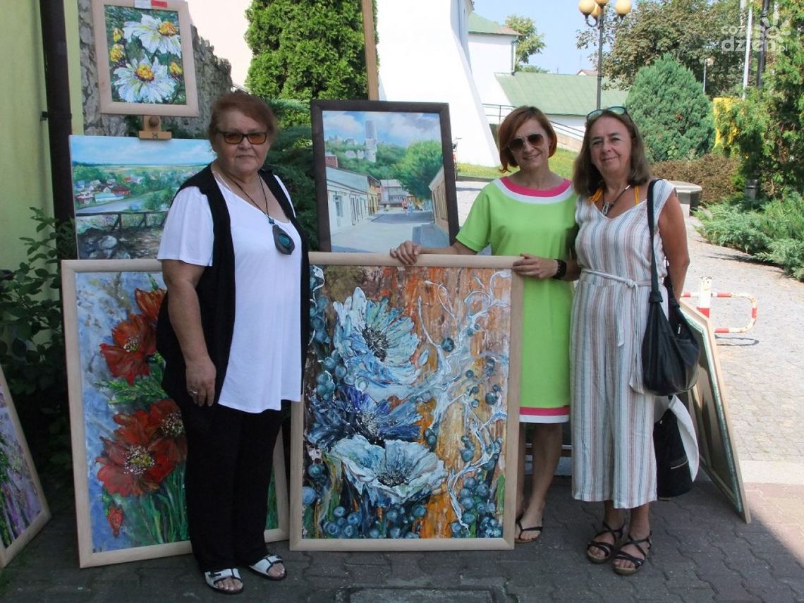 Iłża. Plener malarski na finiszu