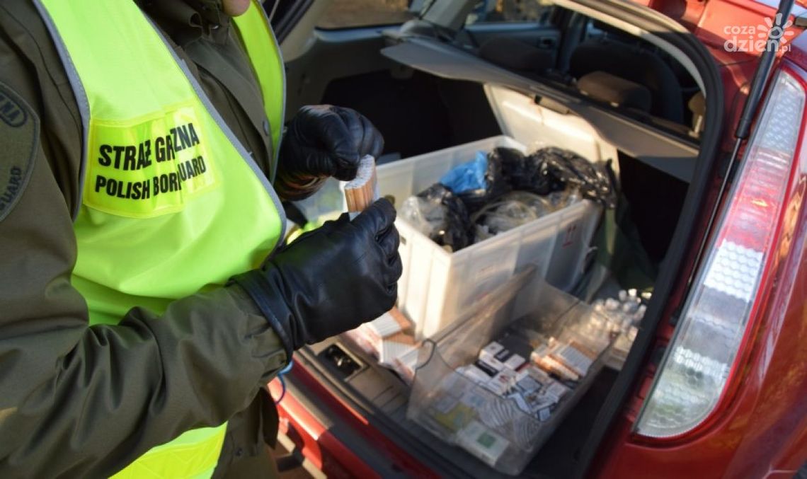 IŁŻA. Tysiąc papierosów bez akcyzy.