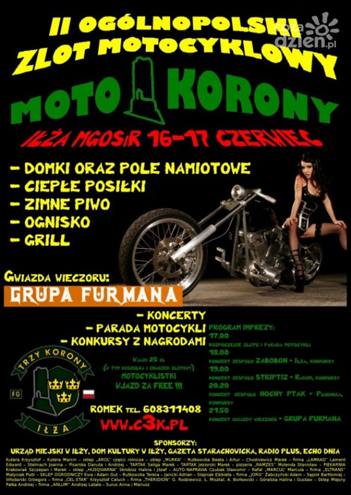 IŁŻA: W miniony weekend odbył się zlot motocyklowy!