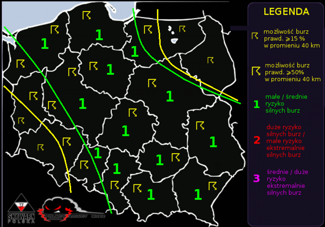 IMGW ostrzega: burze w regionie radomskim