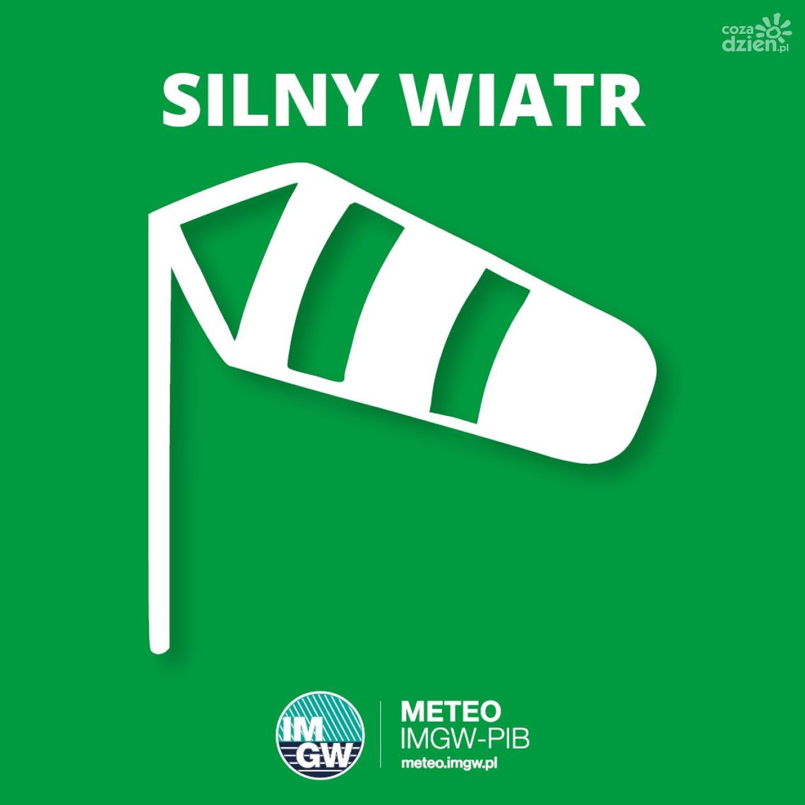 IMGW wydał ostrzeżenia. Gdzie dziś mocniej powieje?