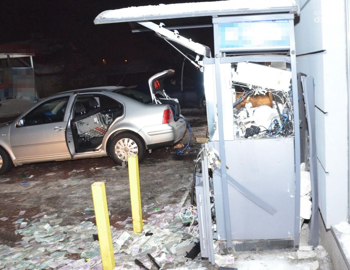 Implozja bankomatu. Areszt dla zatrzymanych Implozja bankomatu. Areszt dla zatrzymanych