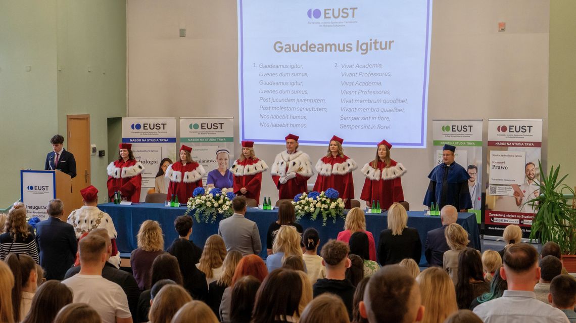 Inauguracja Roku Akademickiego w Europejskiej Uczelni Społeczno-Technicznej Inauguracja Roku Akademickiego w Europejskiej Uczelni Społeczno-Technicznej