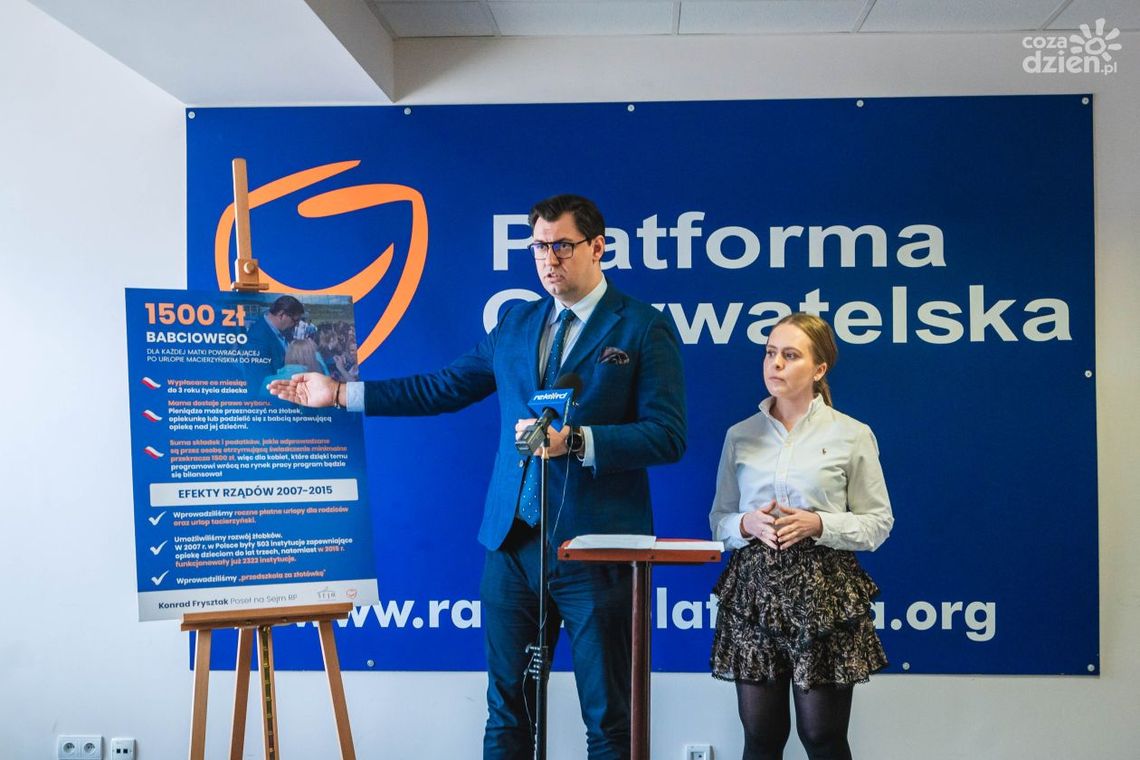 Informacje. 1500 zł dla matek