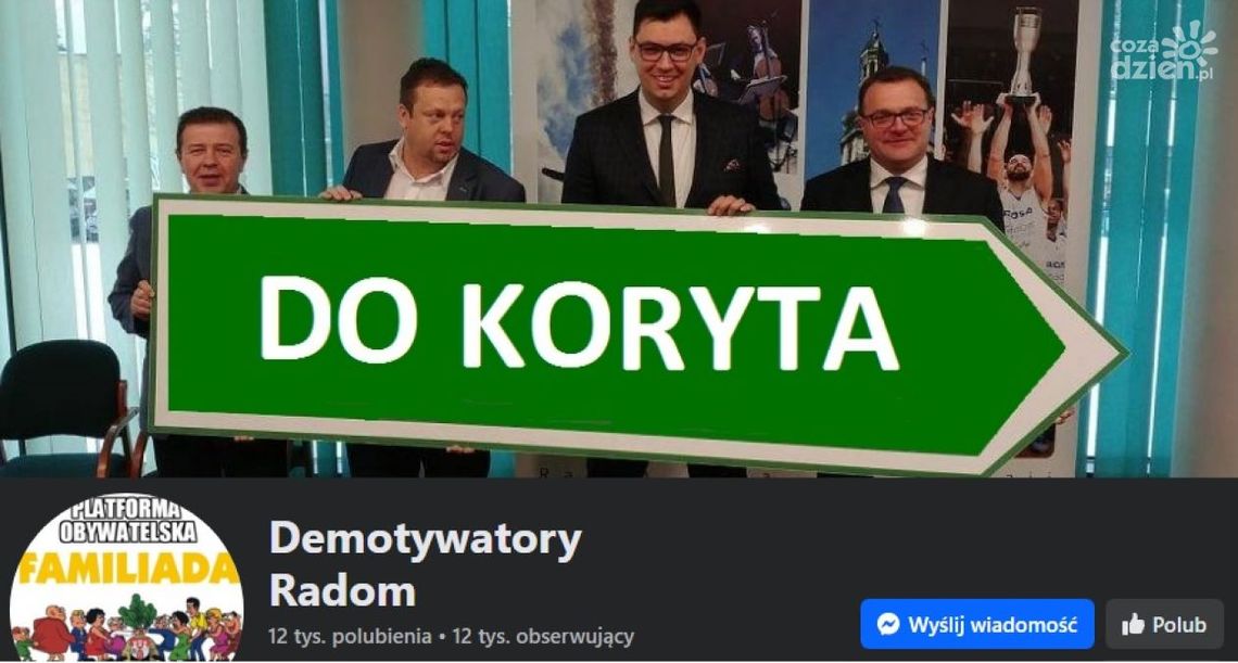 Informacje. Afera hejterska w Radomiu