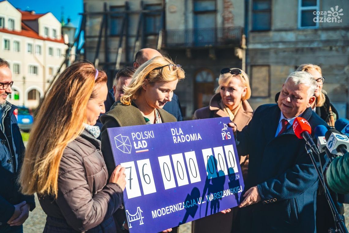 Informacje. Blisko 80 mln zł na przebudowę ulicy Warszawskiej 