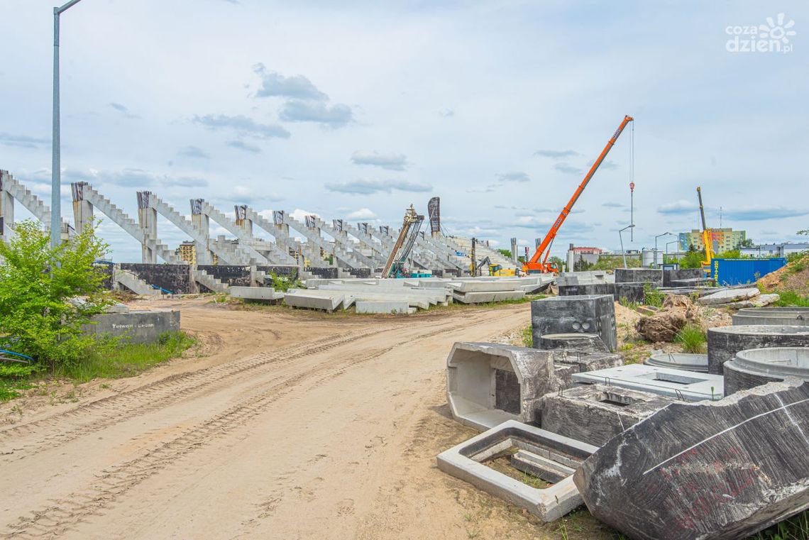 INFORMACJE. Co dzieje się na budowie Radomskiego Centrum Sportu?
