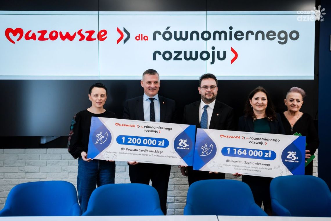 Informacje. Duże dofinansowanie dla powiatu szydłowieckiego 
