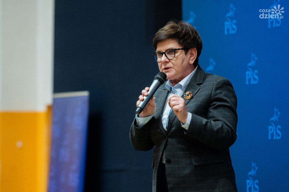 Informacje. Emocje na spotkaniu z Beatą Szydło