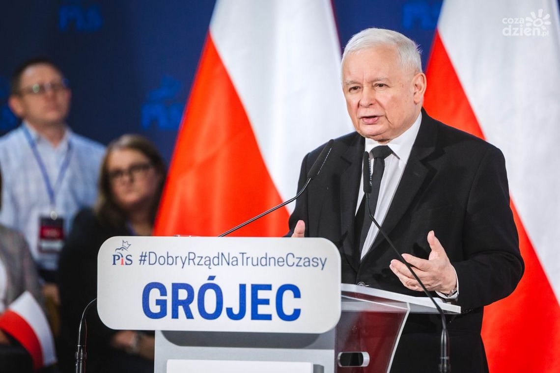 Informacje. Jarosław Kaczyński w Radomiu
