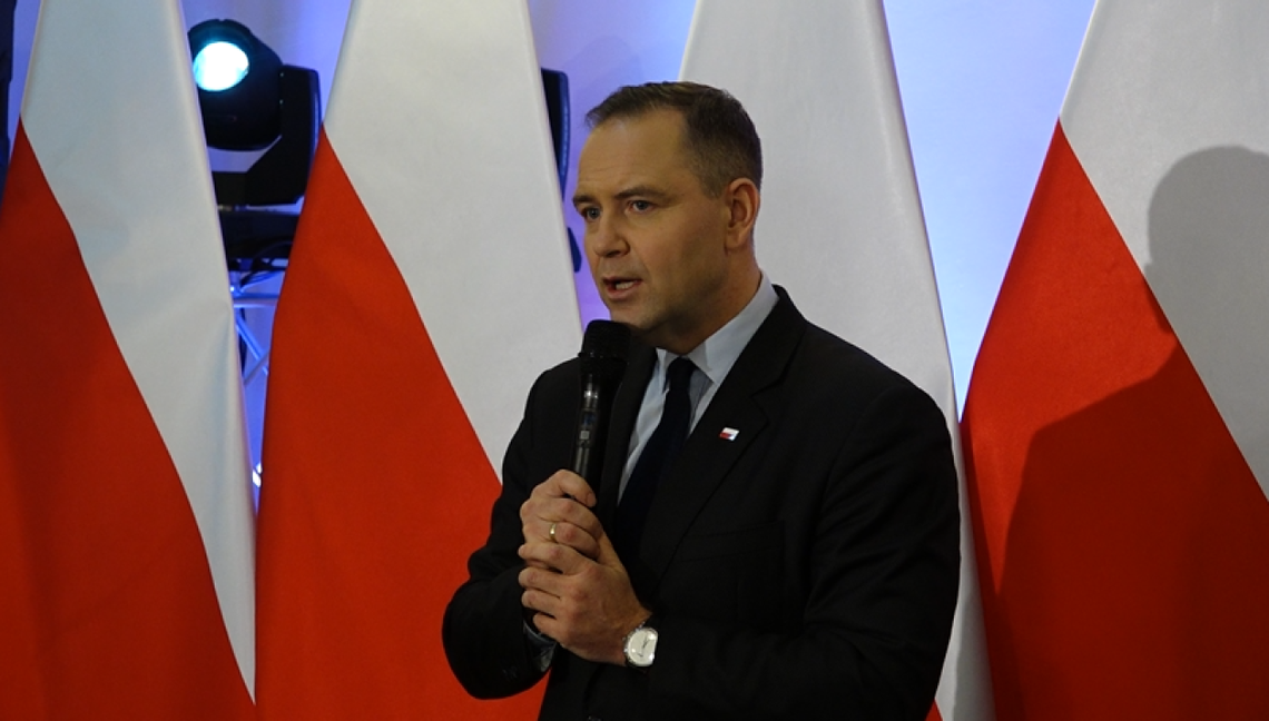 Informacje. Karol Nawrocki w Białobrzegach