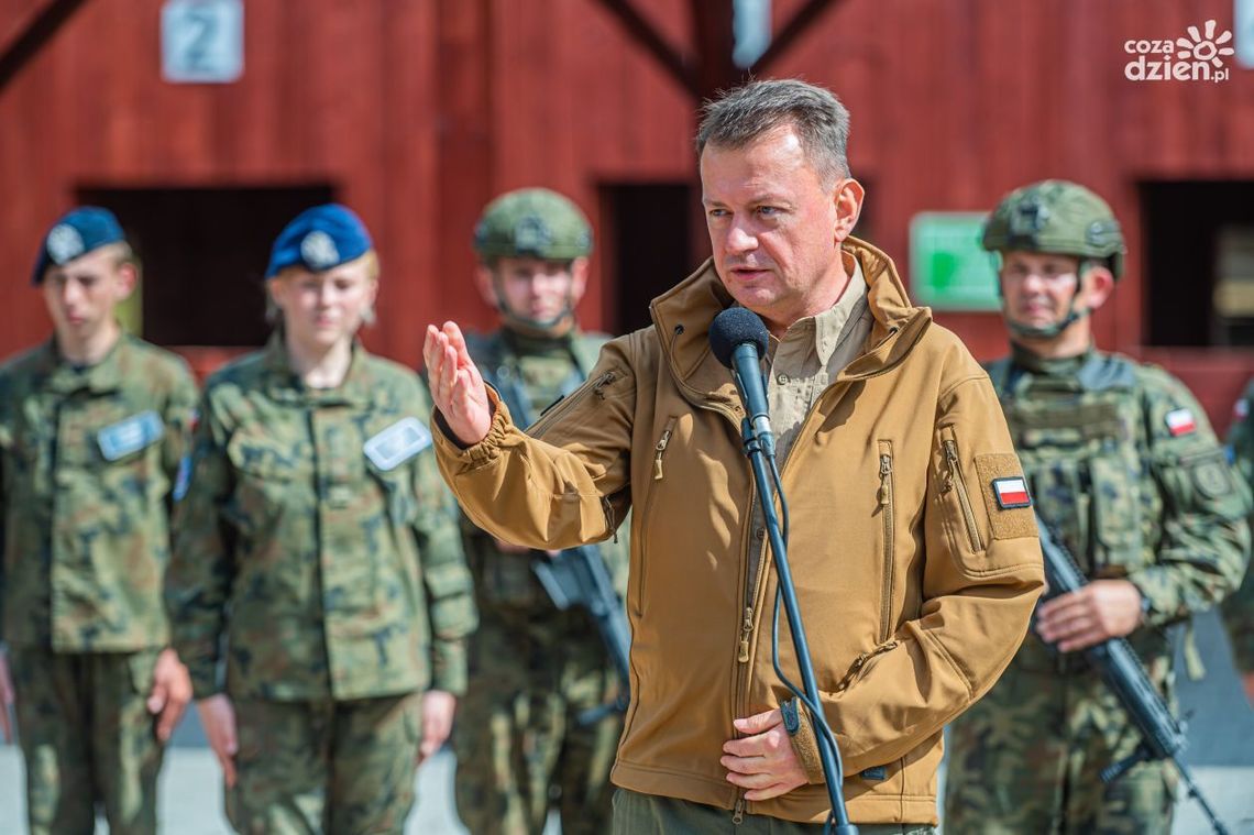 Informacje. Minister Błaszczak wizytował 