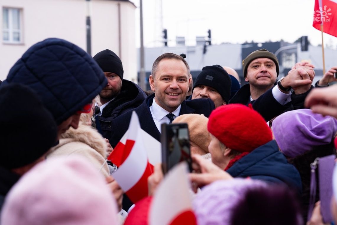 Informacje. Nawrocki w Kozienicach