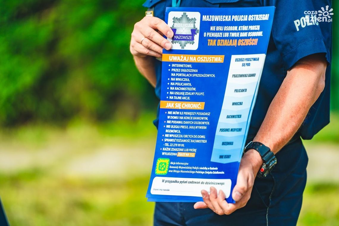 Informacje. Nie daj się oszustom finansowym