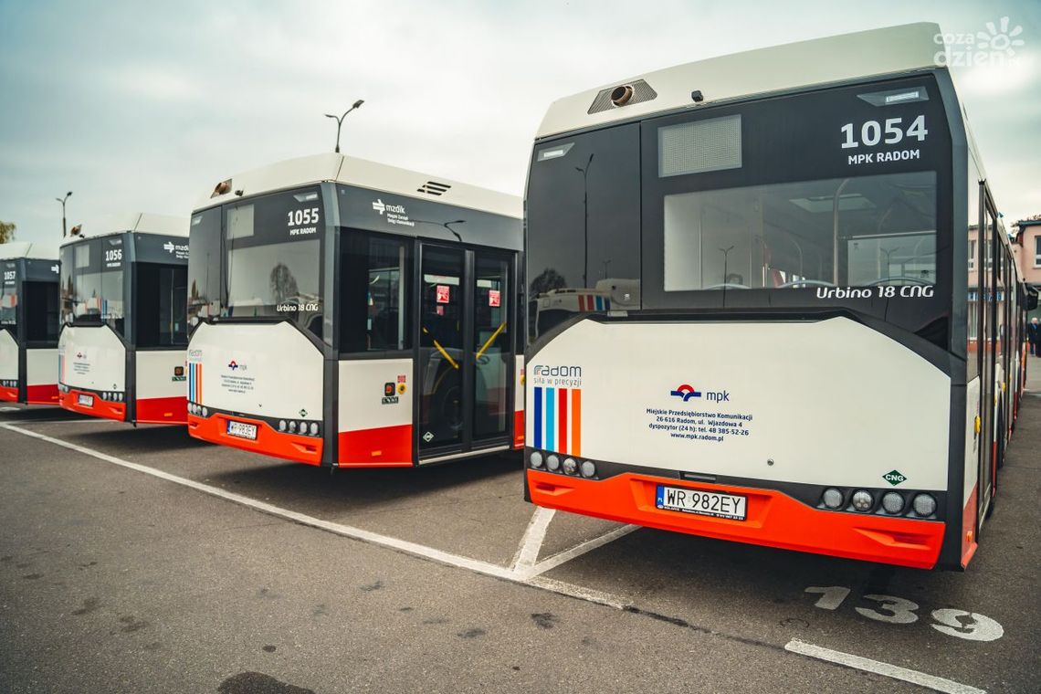 Informacje. Nowe autobusy na ulicach Radomia