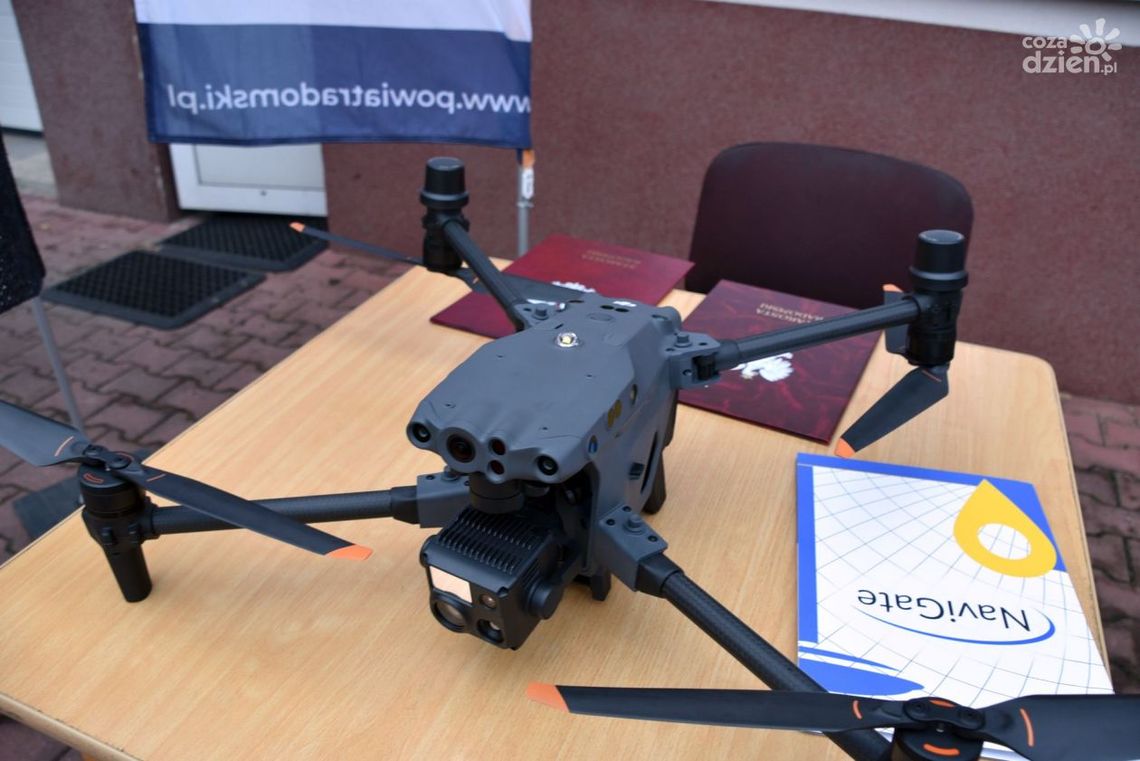 Informacje. Nowy dron dla strażaków Informacje. Nowy dron dla strażaków