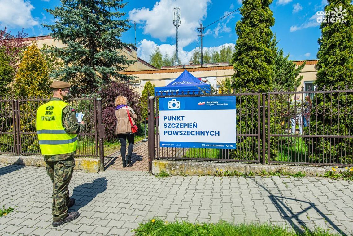 Informacje. Punkt szczepień zakończył swoją działalność