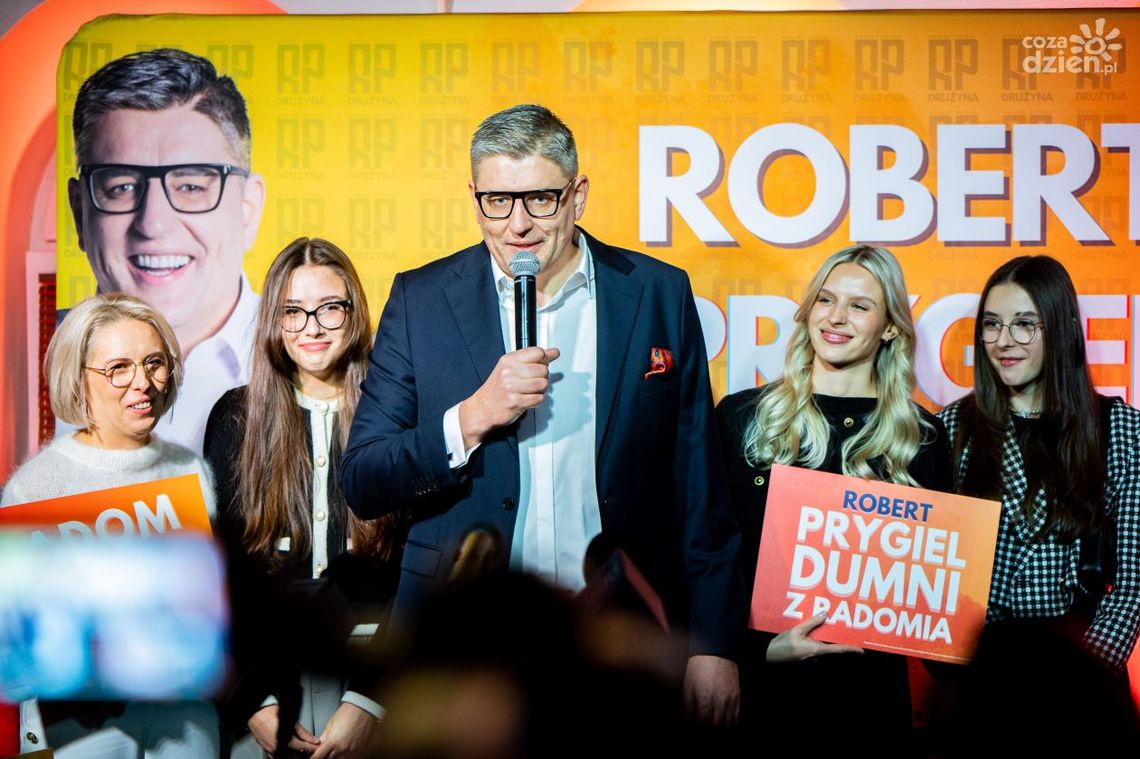 Informacje. Robert Prygiel kandydatem na prezydenta Radomia