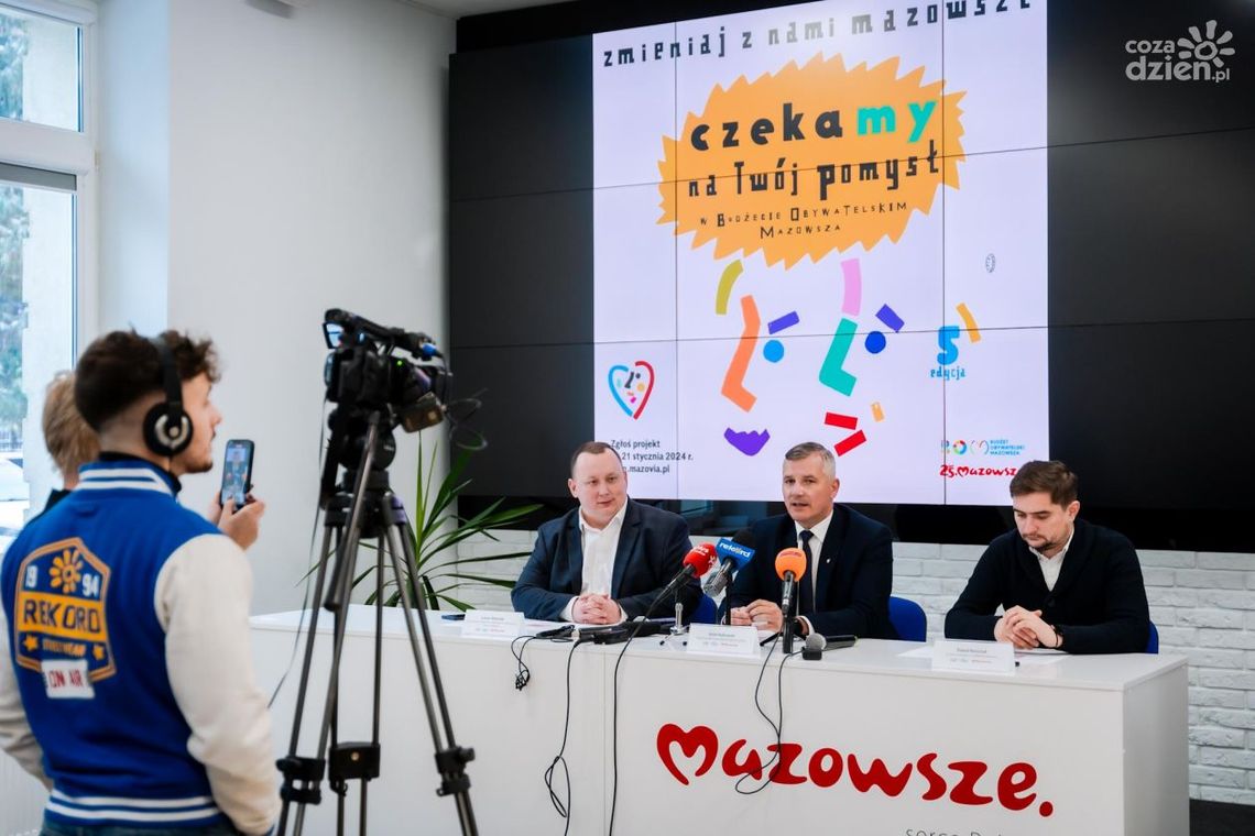 Informacje. Ruszył Budżet Obywatelski Mazowsza Informacje. Ruszył Budżet Obywatelski Mazowsza