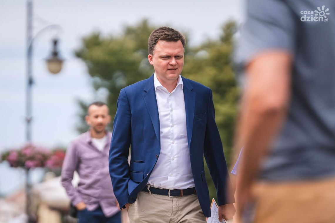 Informacje. Szymon Hołownia w Radomiu