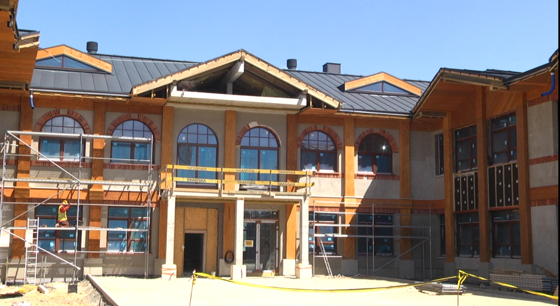 Informacje. Trwa budowa nowoczesnej szkoły w Garbatce-Letnisku Informacje. Trwa budowa nowoczesnej szkoły w Garbatce-Letnisku