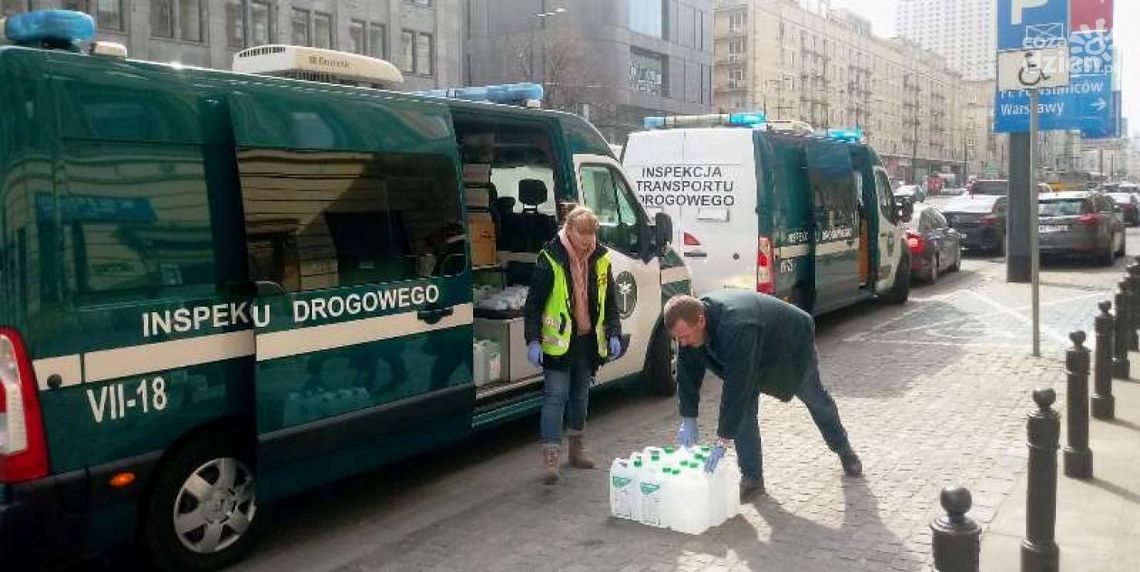 Inspektorzy pomagają walczyć z koronawirusem Inspektorzy pomagają walczyć z koronawirusem