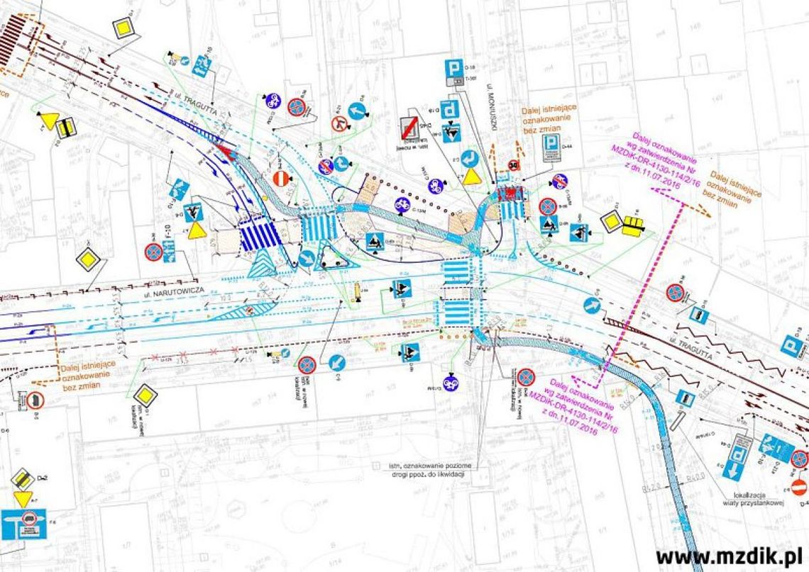 Interbud przebuduje skrzyżowanie ul. Narutowicza i Traugutta