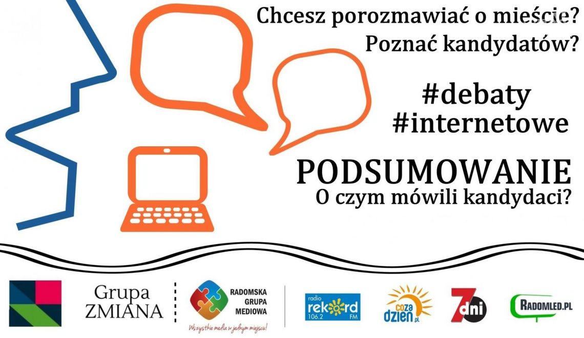 Internetowe debaty radnych - podsumowanie