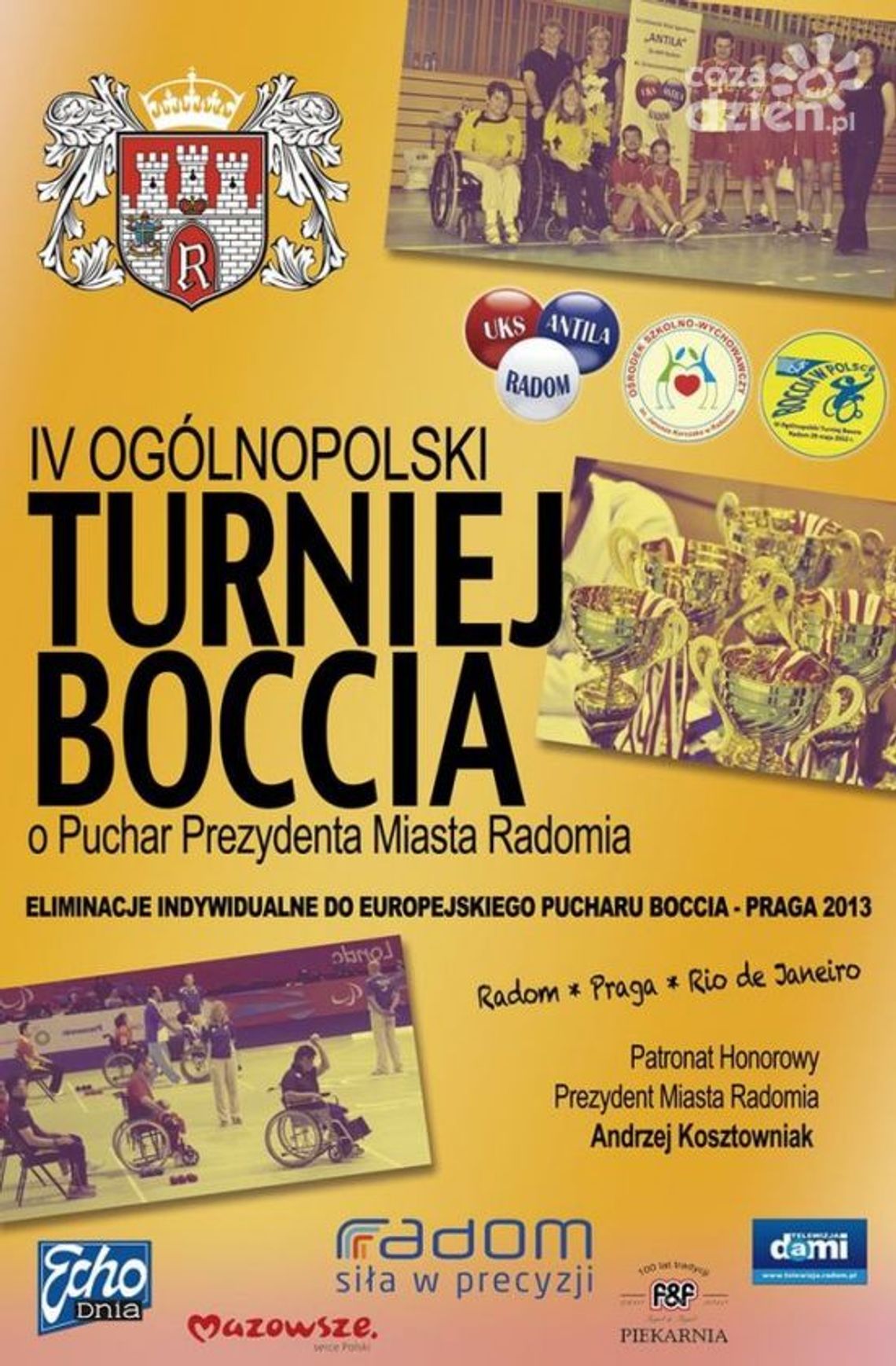 IV Ogólnopolski Turniej BOCCIA w Radomiu