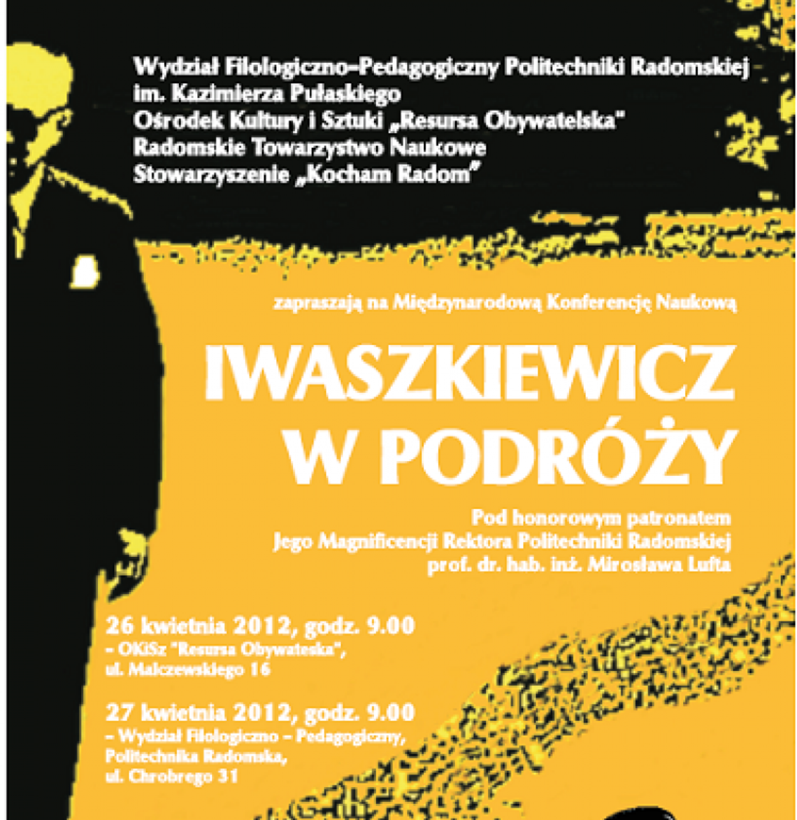„Iwaszkiewicz w podróży”.