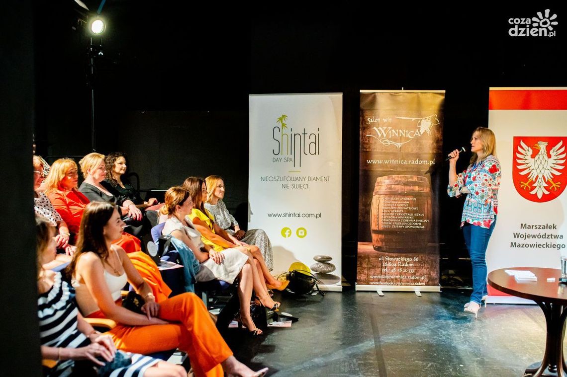 Iwona Guzowska była prelegentką "W Kobiecym Klimacie"