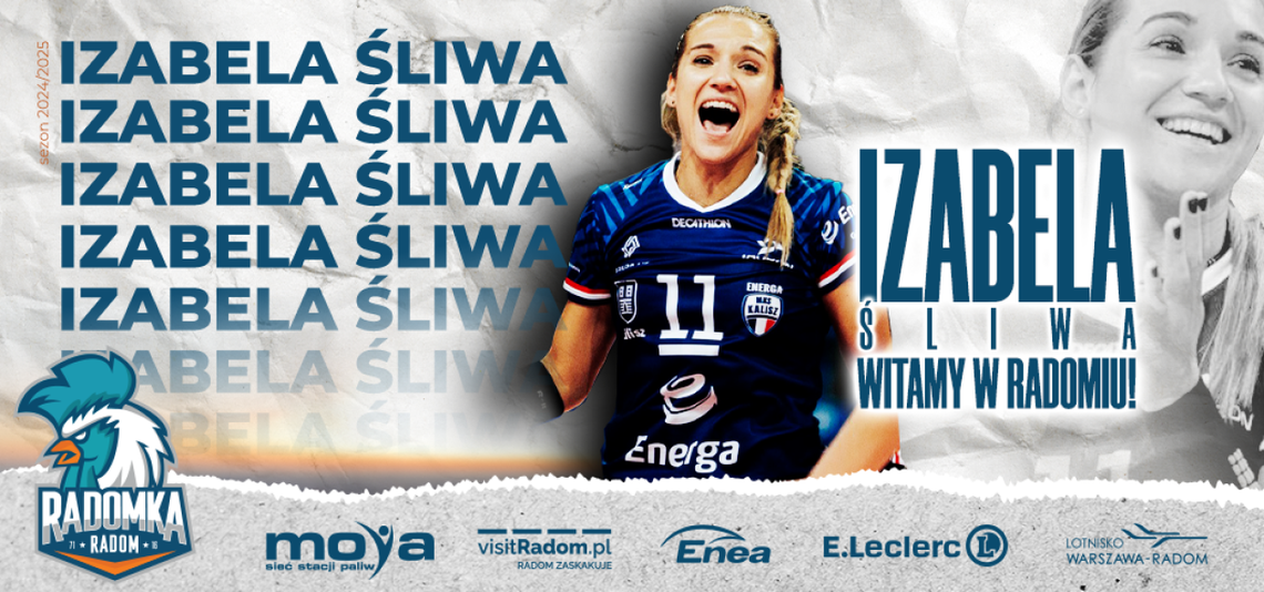 Izabela Śliwa dołączy do Moya Radomki Radom Izabela Śliwa dołączy do Moya Radomki Radom
