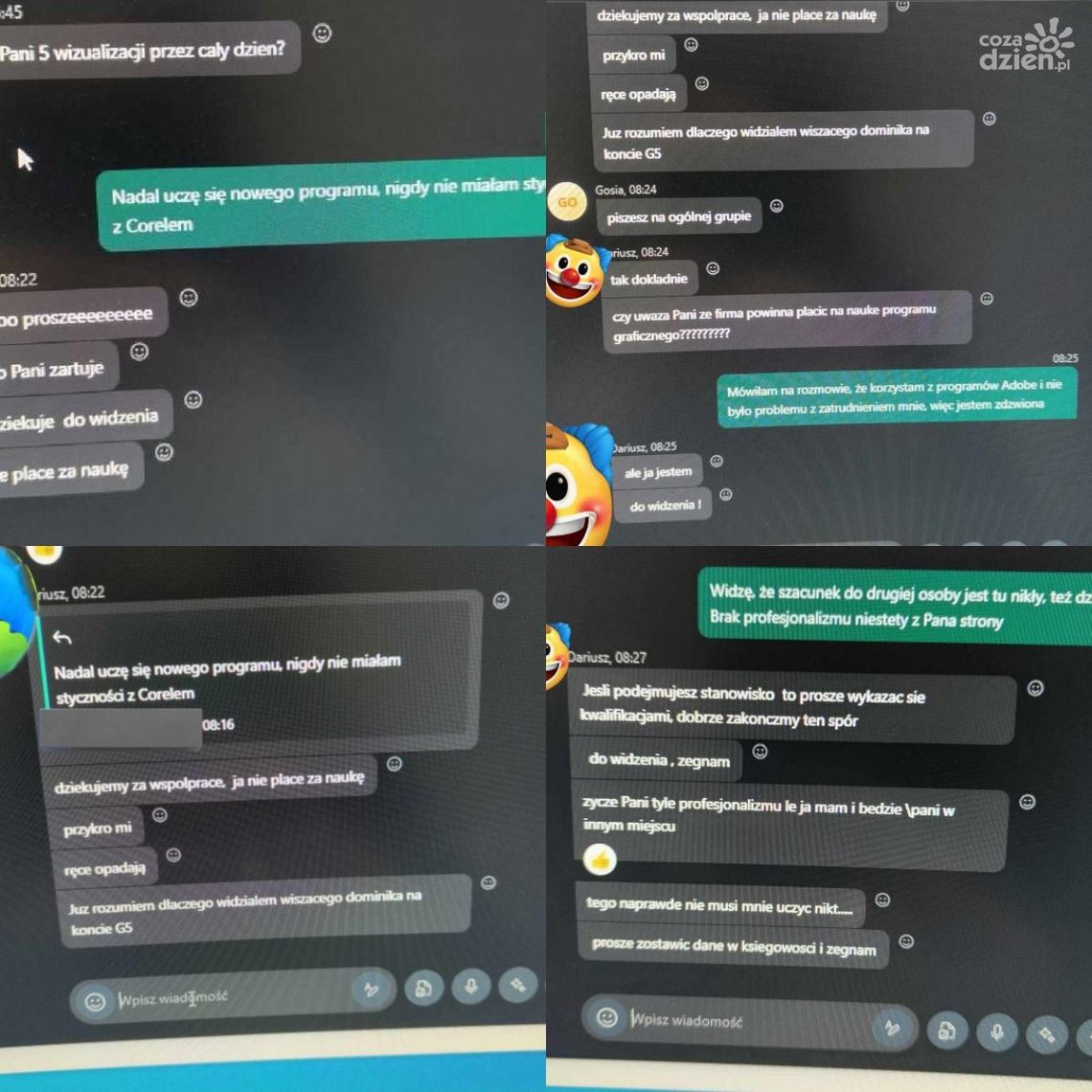 „Ja nie płacę za naukę”. Radomski przedsiębiorca zwolnił pracownicę przez Skype 