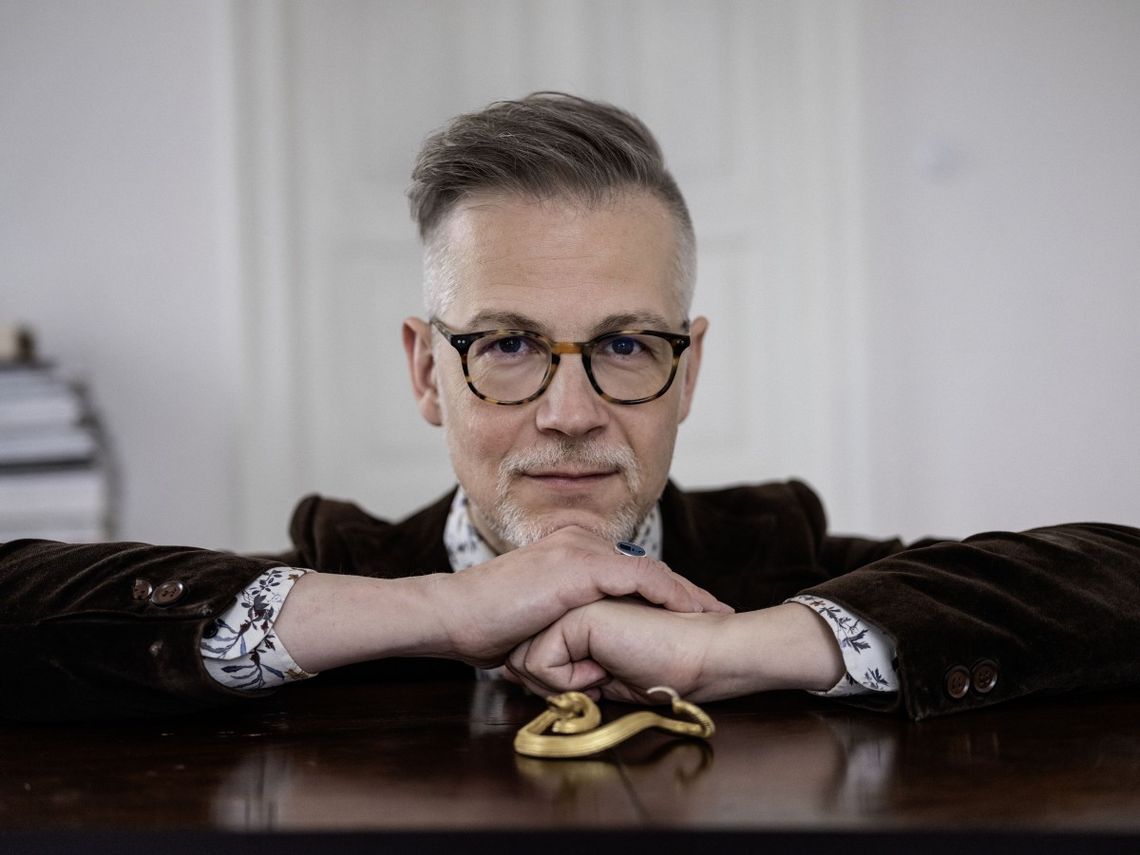 Jacek Dehnel w Muzeum Witolda Gombrowicza