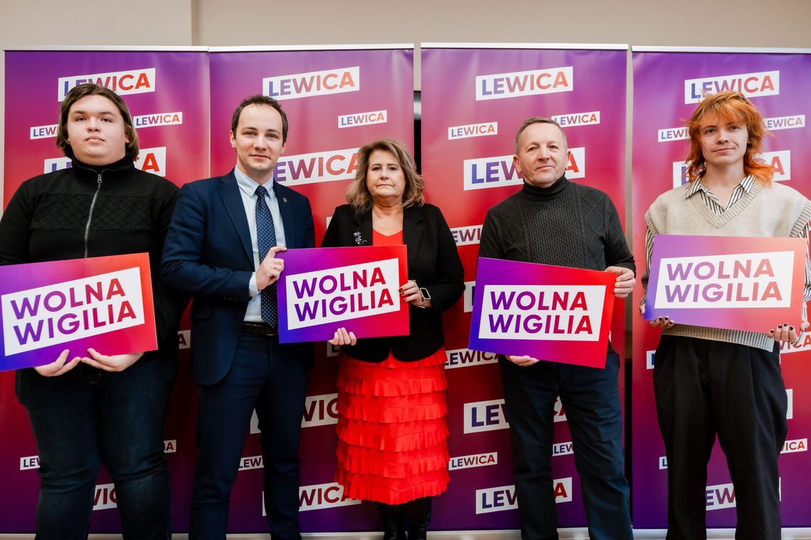 Jak obiecali, tak zrobili. Dzięki Lewicy w wigilię Polacy nie pójdą do pracy