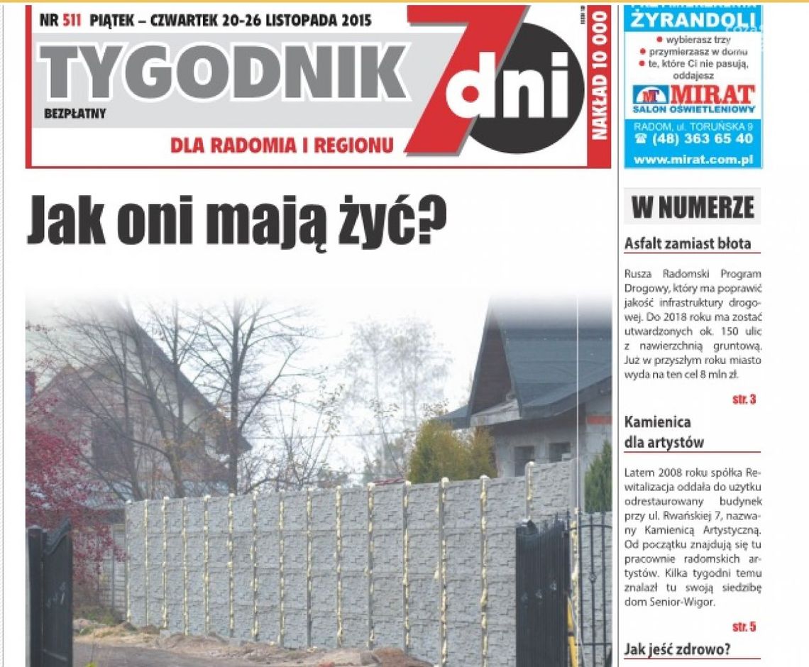 JAK ONI MAJĄ ŻYĆ PRZEZ KOLEJNYCH „7 DNI”?