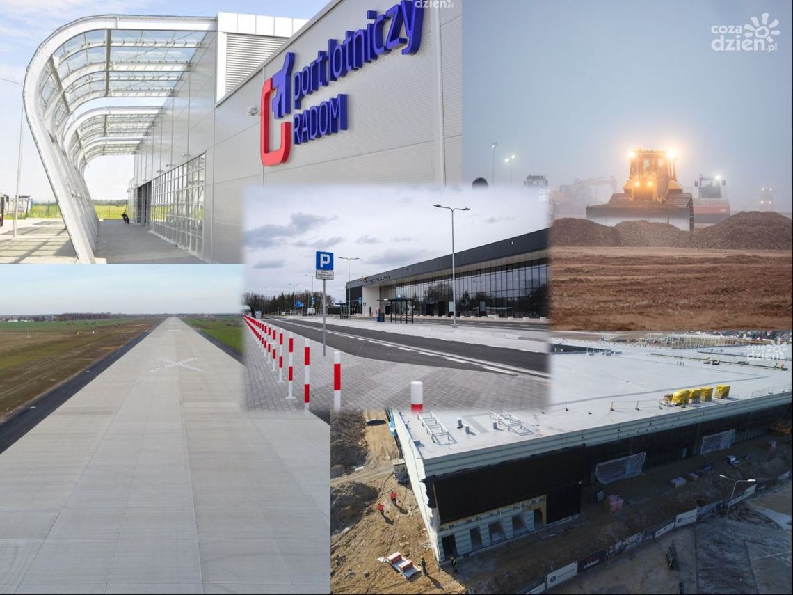 Jak zmieniało się lotnisko w Radomiu? [ZDJĘCIA]
