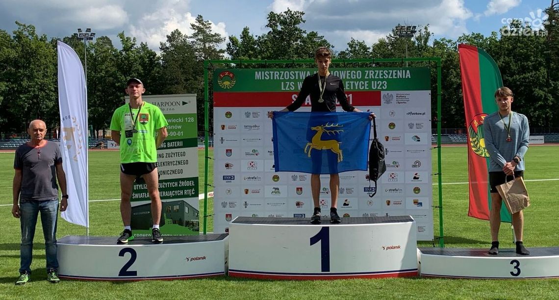 Jakub Strzelczyk z Olimpu Kozienice mistrzem Polski Zrzeszenia LZS-ów