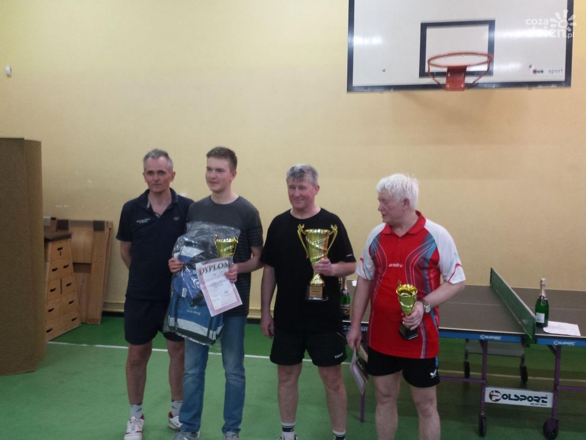 Jan Molęda mistrzem Radomia w tenisie stołowym